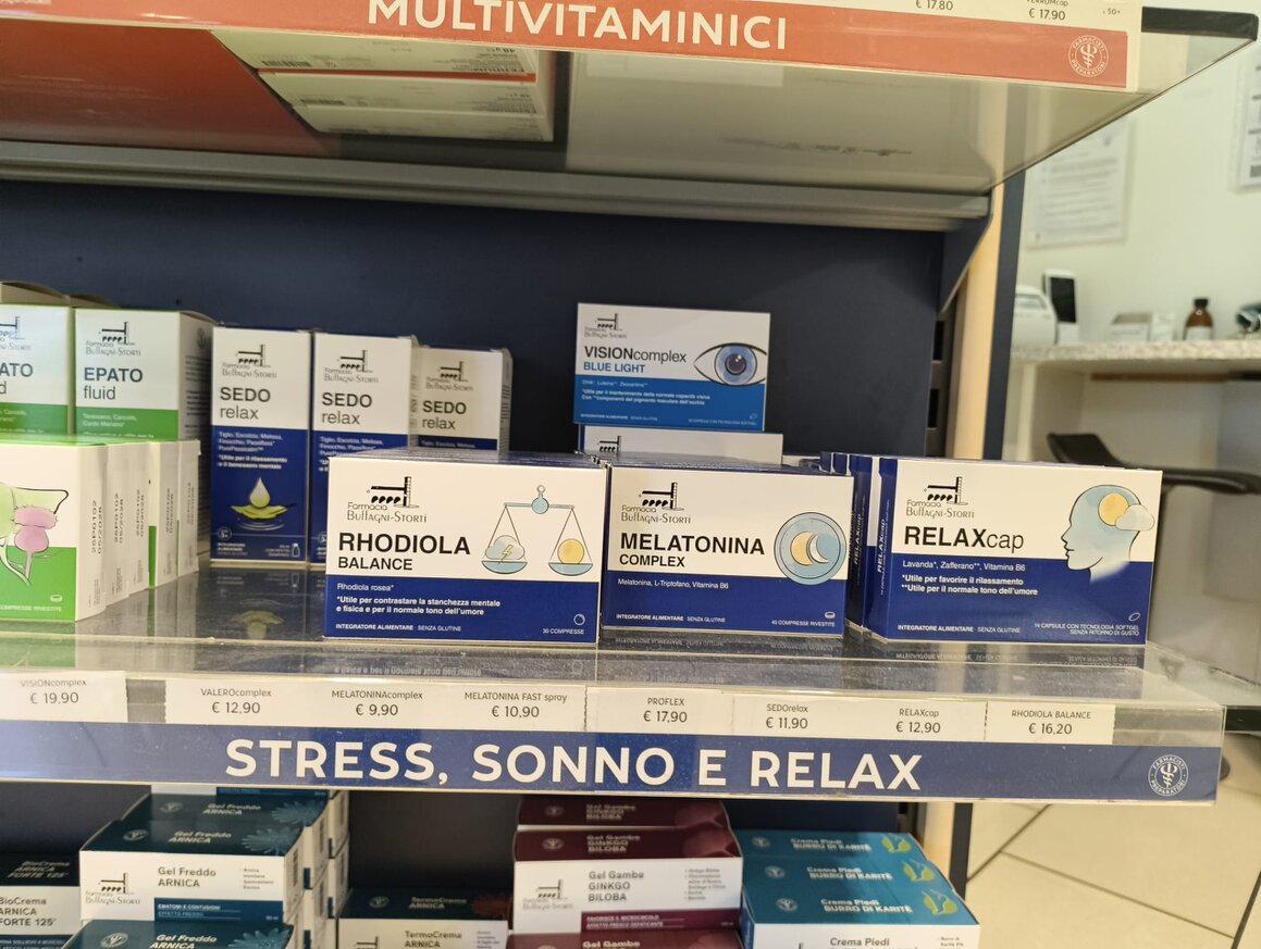 Confezione di probiotici in capsule